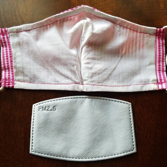 Face Mask ADULT Removable Pink TuTu Girl - Picture 4 of 4